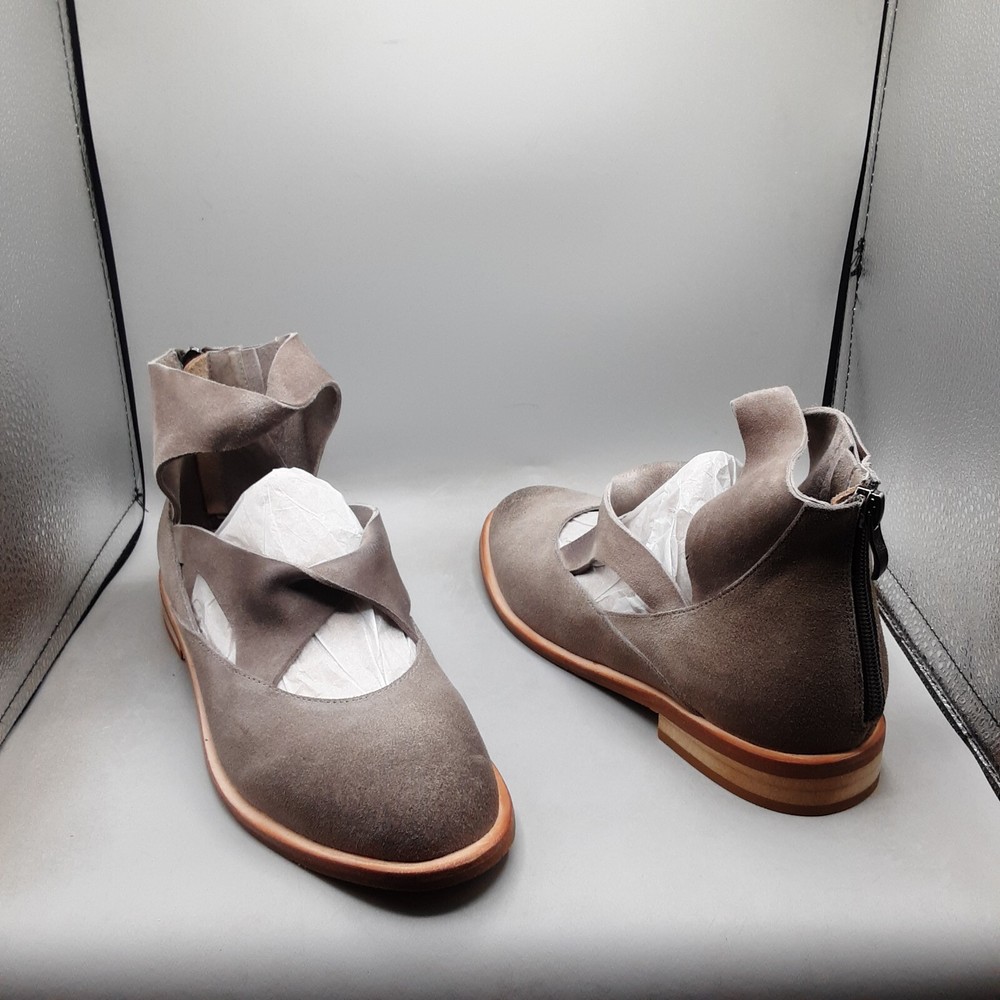Antelope Lalana Flat Women's 8-8.5M EU39 Grey Suede