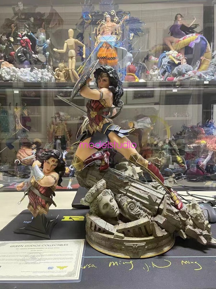 Queen Studio Wonder Woman 1/4 Scale 47cm Painted Resin Statue In Stock