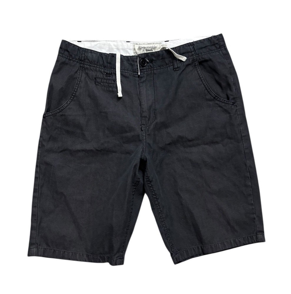 Abercrombie & Fitch Shorts Mens Size 34 Charcoal Black 10
