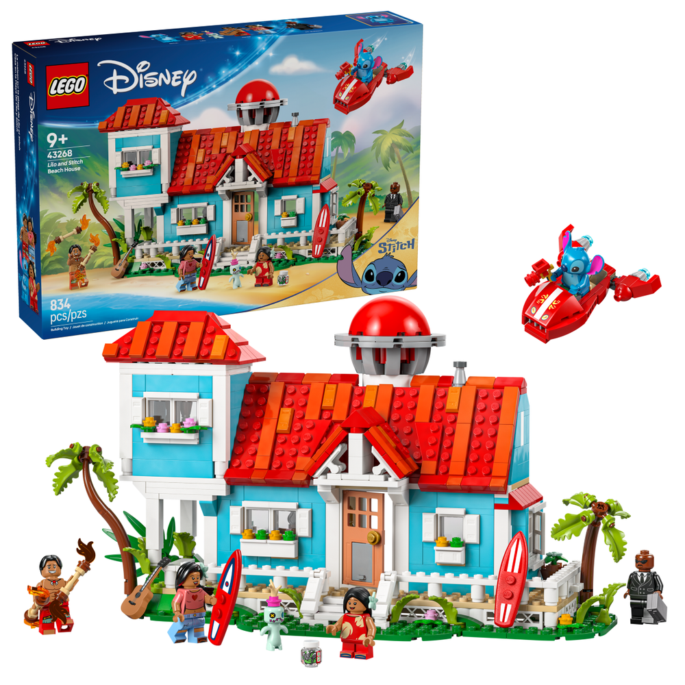 LEGO Disney: Lilo and Stitch Beach House (43268)