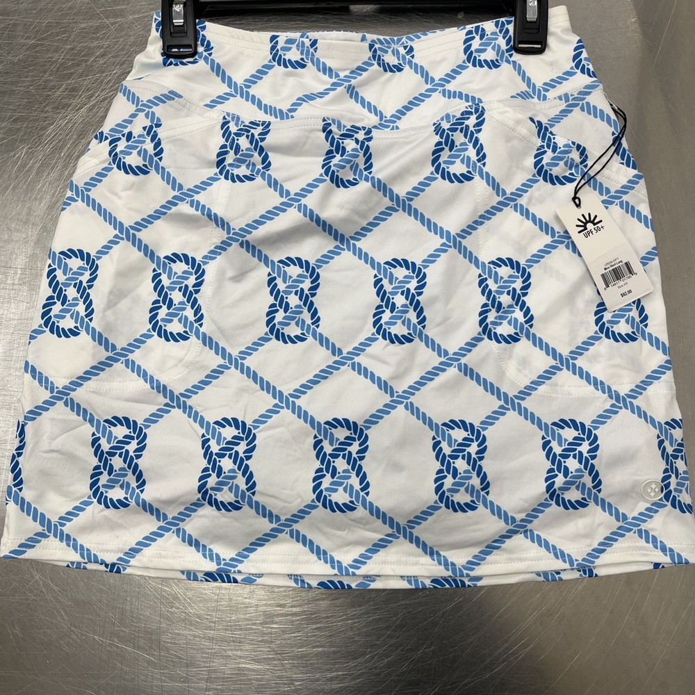 Jofit Golf Tennis Pickleball Skort Skirt Stretch Women's Blue White Size XS