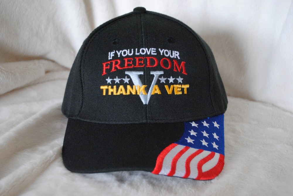 United States Veteran, Embroidered 