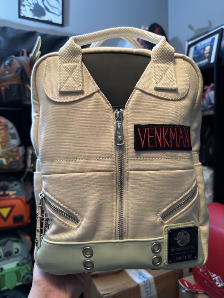 Loungefly Ghostbusters Venkman Mini Backpack Canvas