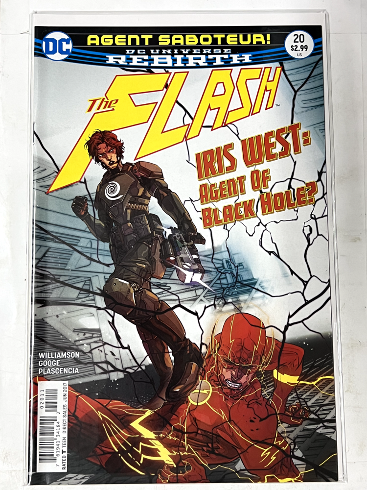 The Flash #20 2017 DC Comics Direct Sale with Combined Shipping B&B-image