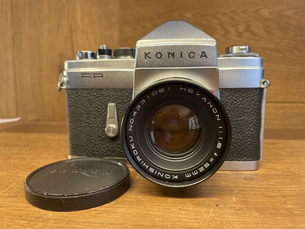*Near Mint ++* Konica FP Film Camera Hexanon 52mm F/1.8 Standard Lens From Japan