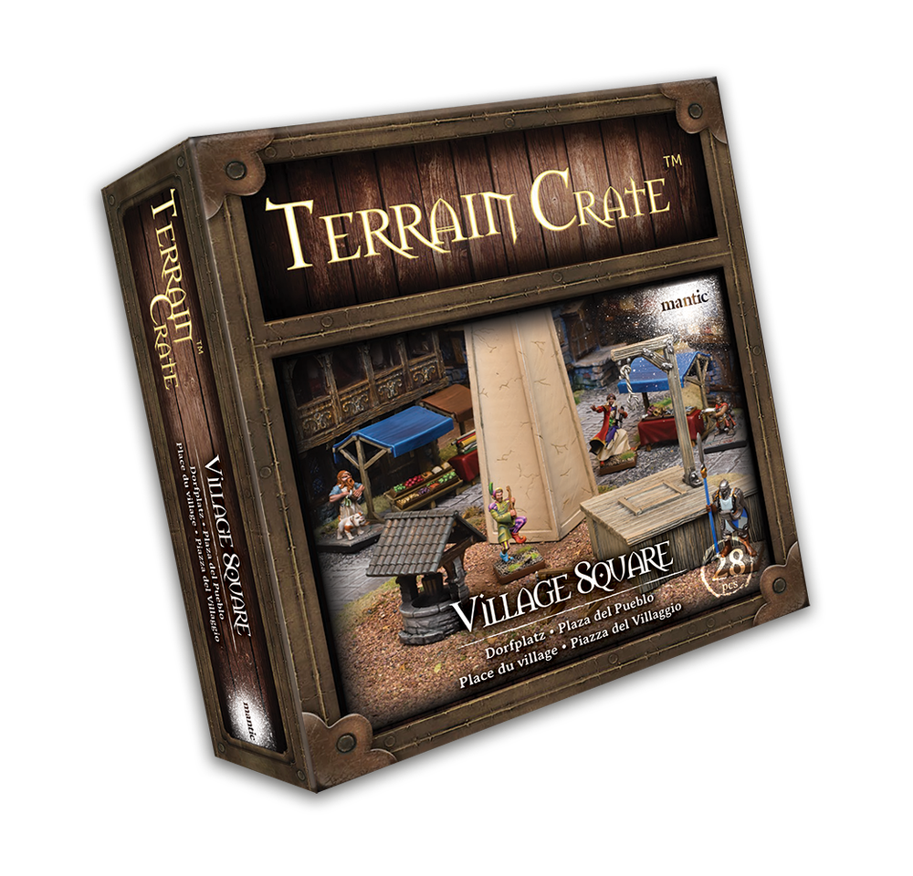 PRESALE Terrain Crate Village Square Fantasy Town D&D DND Dungeons & Dragons THG-image
