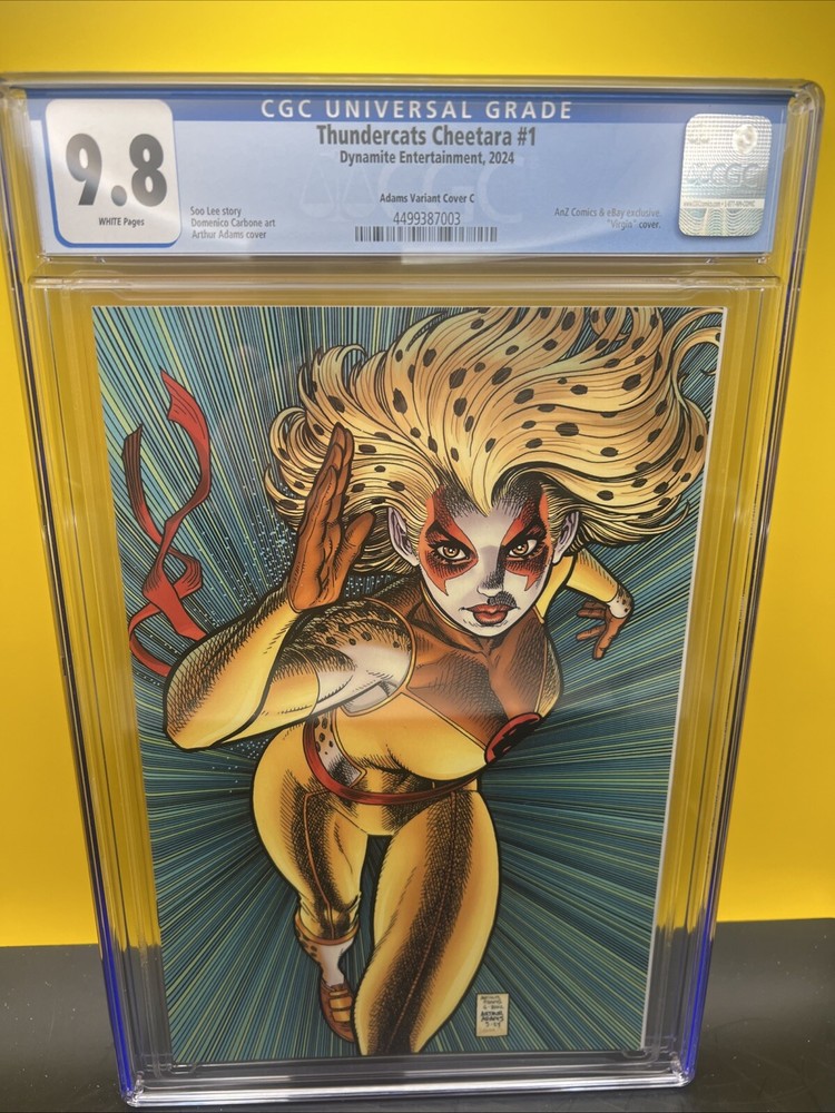 Thundercats Cheetara #1 2024 SDCC Exclusive Virgin Variant by Arthur Adams