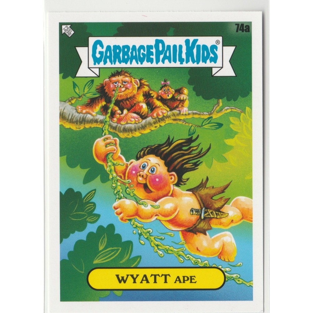 Wyatt Ape #74a Garbage Pail Kids GPK 35th Anniversary 2020 Series