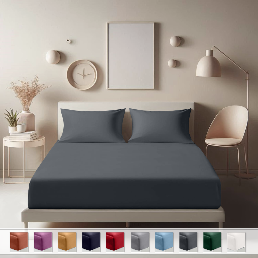 Microfiber Fitted Sheet Soft 16