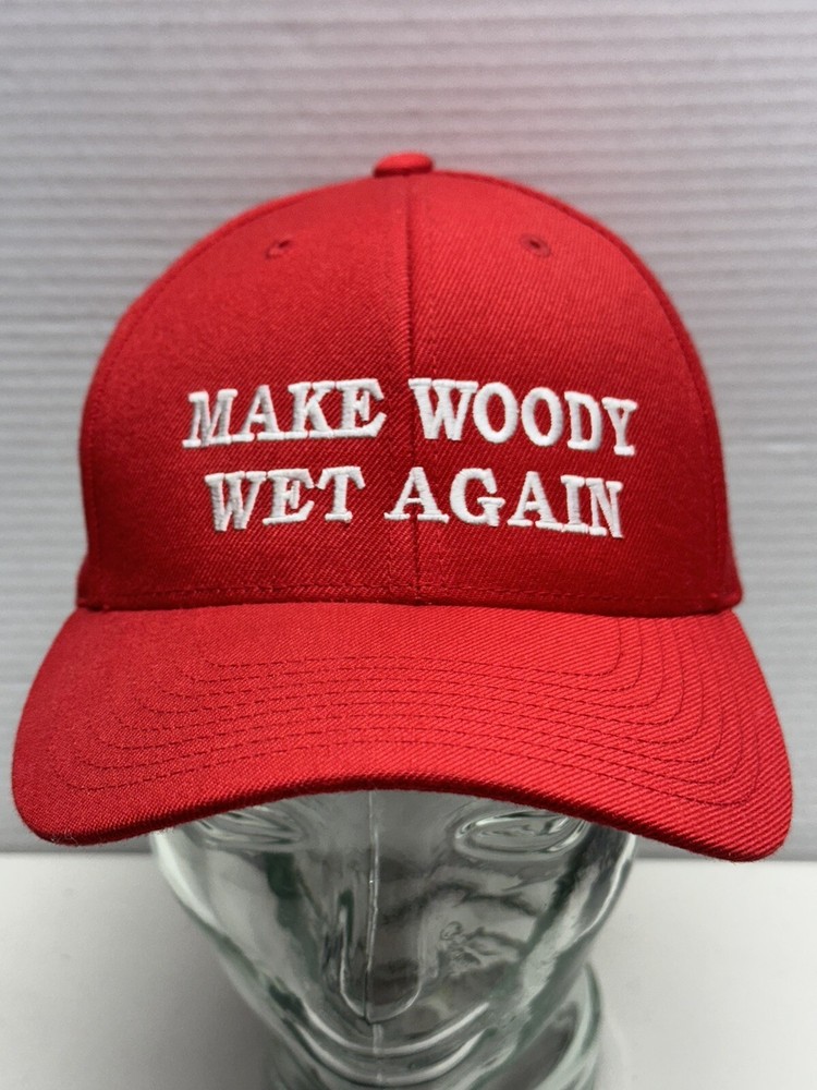 Make Woody Wet Again Red SnapBack Hat