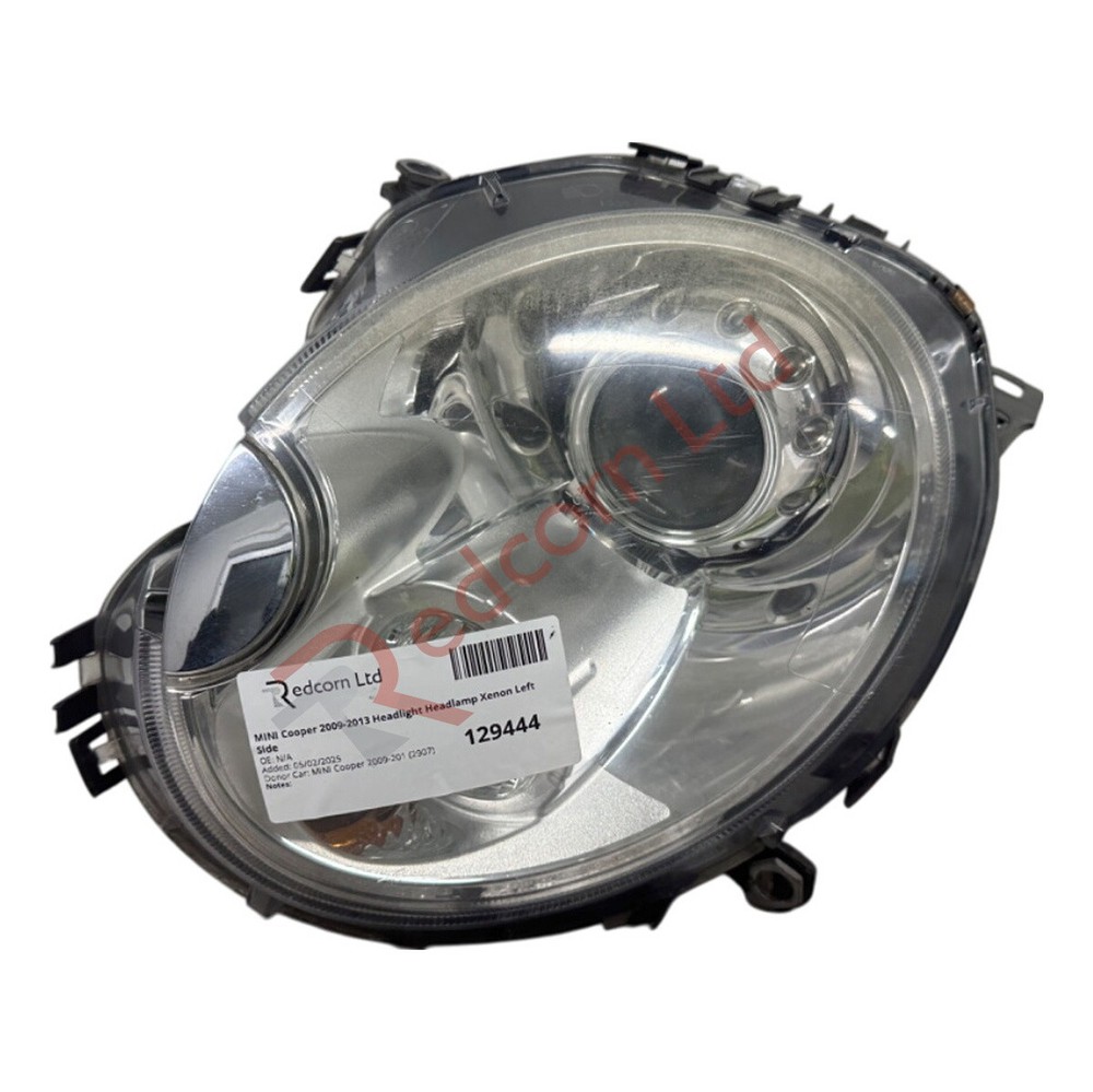 MINI Cabriolet R57 2009-2016 Headlight Headlamp Xenon Left Side