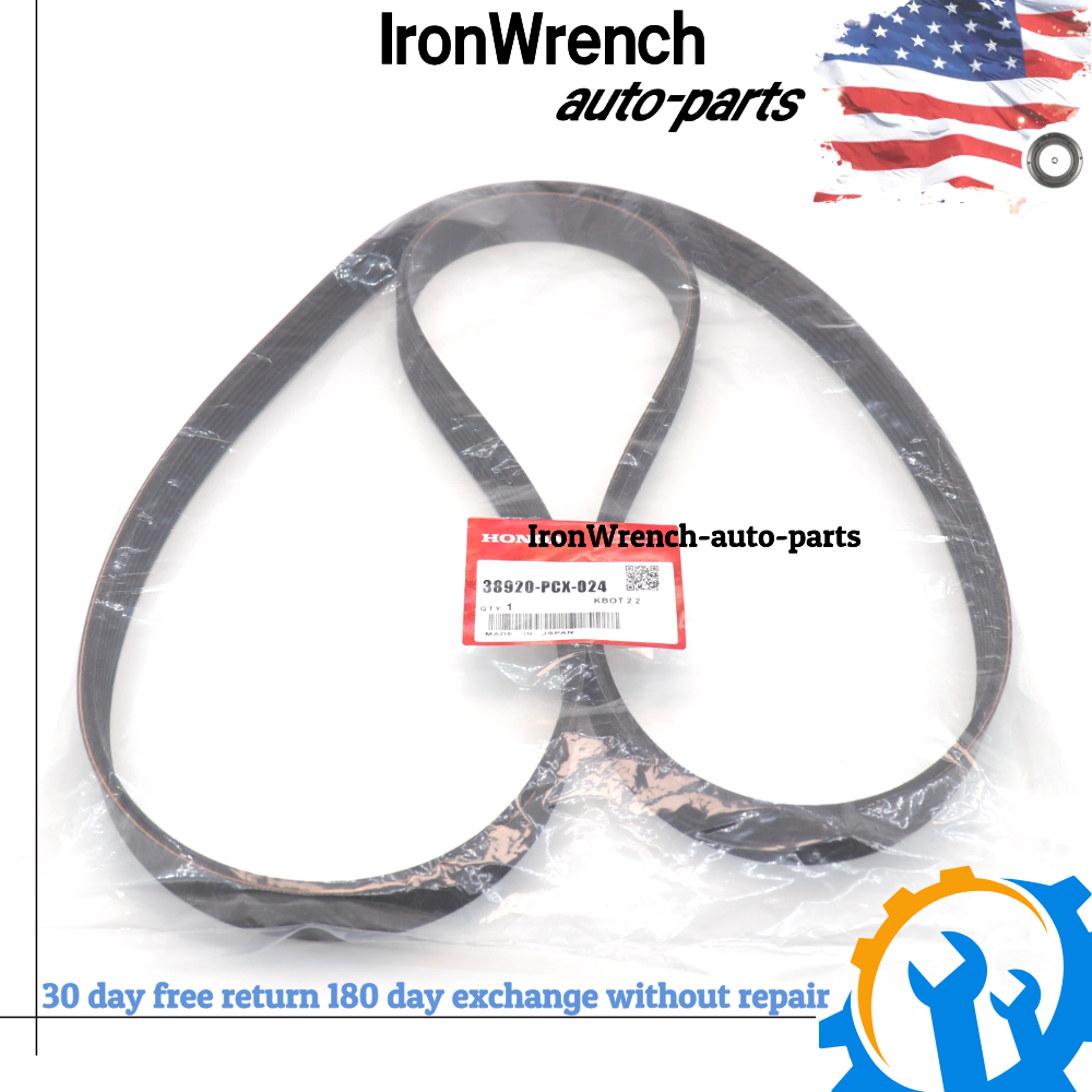 OEM Serpentine Drive Belt for 2000-2009 Honda S2000 2.0L 2.2L 38920-PCX-024