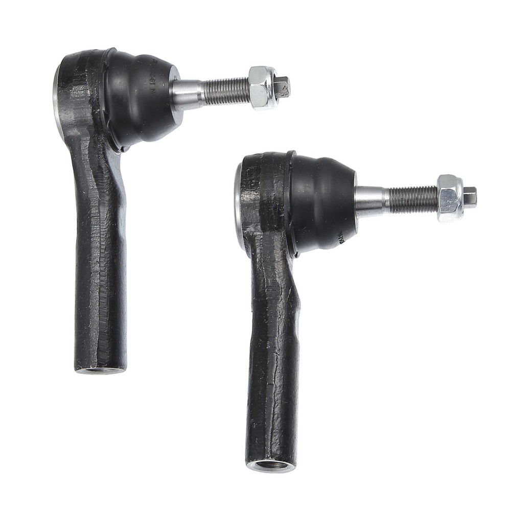 2pcs Black Front Exterior Terminal Pull for Dodge Caravan 2001-2004