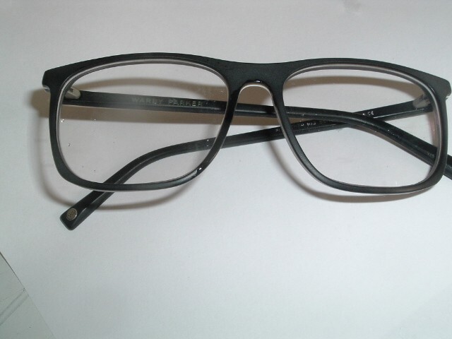 Warby Parker Fletcher Matte Black Full Rim Eyeglass Frames 55mm Lens Width
