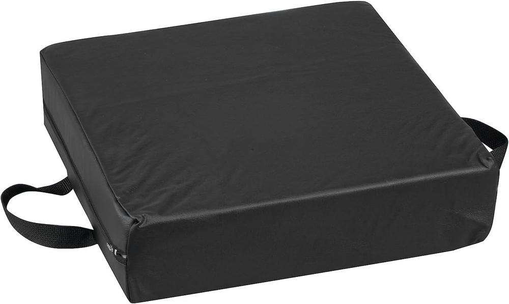 DMI Comfort Seat Cushion 16 Inch for Soft Firm Support in Black