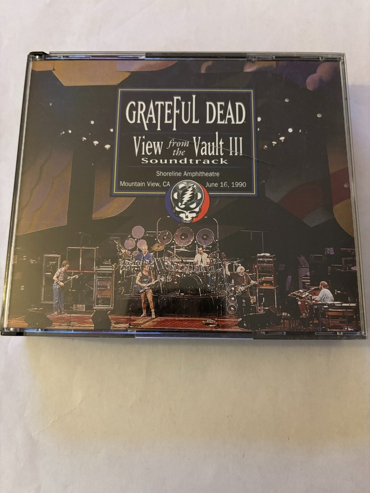 Grateful Dead View From The Vault III 3CD Set 1990 1987 Shoreline Live Soundtrack