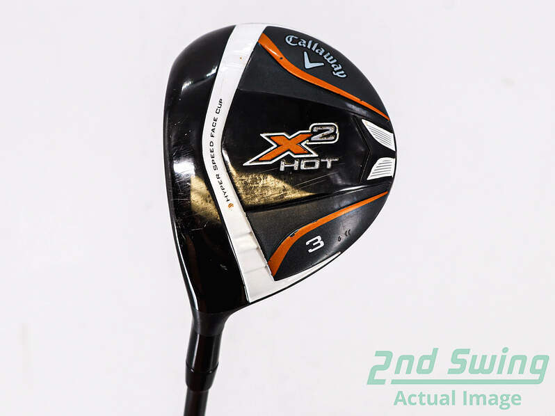 Callaway X2 Hot 3W Fairway Wood Left Hand Graphite Regular Flex 43.5 Inch