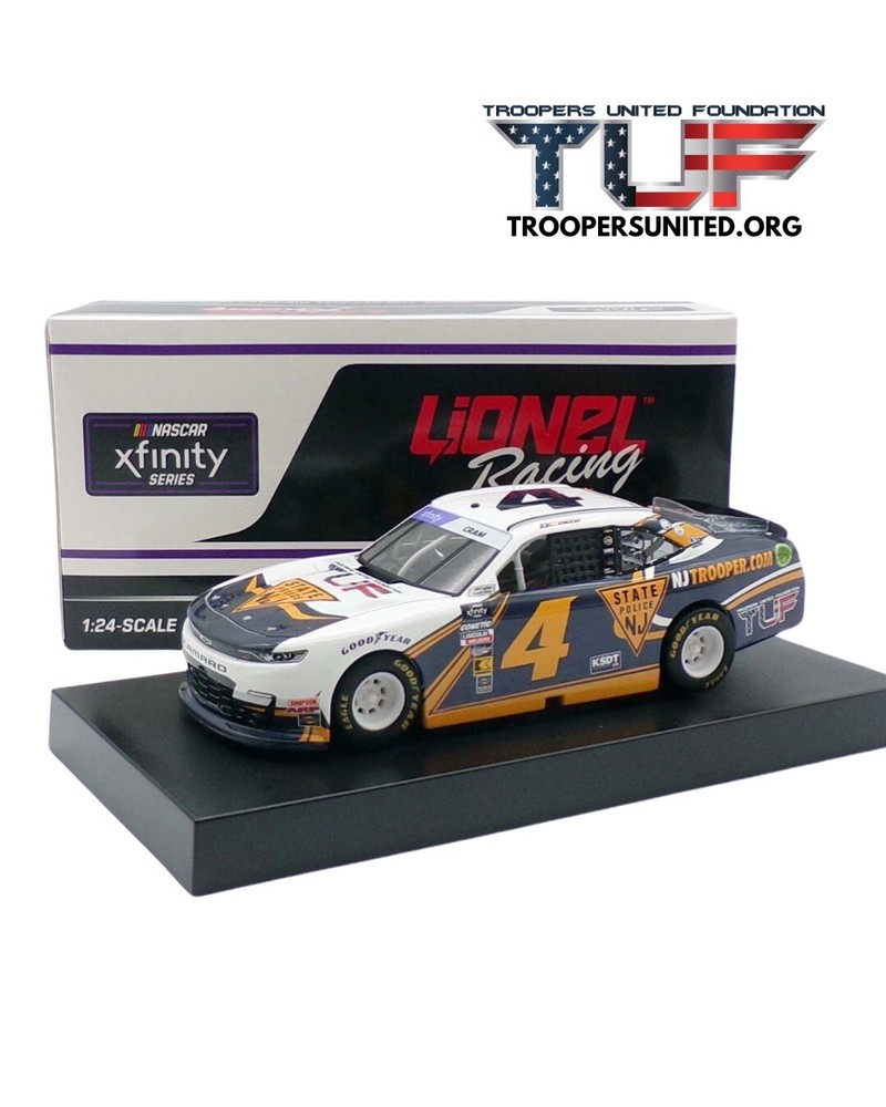 New Jersey State Police / Troopers United Foundation 2024 NASCAR 1:24 Diecast