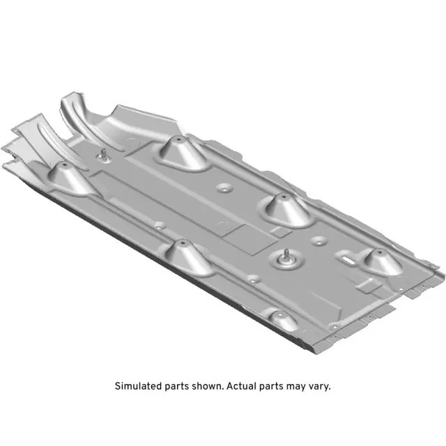 Genuine GM Driver Side Front Air Deflector 23455420 for Enhanced Vehicle Performance