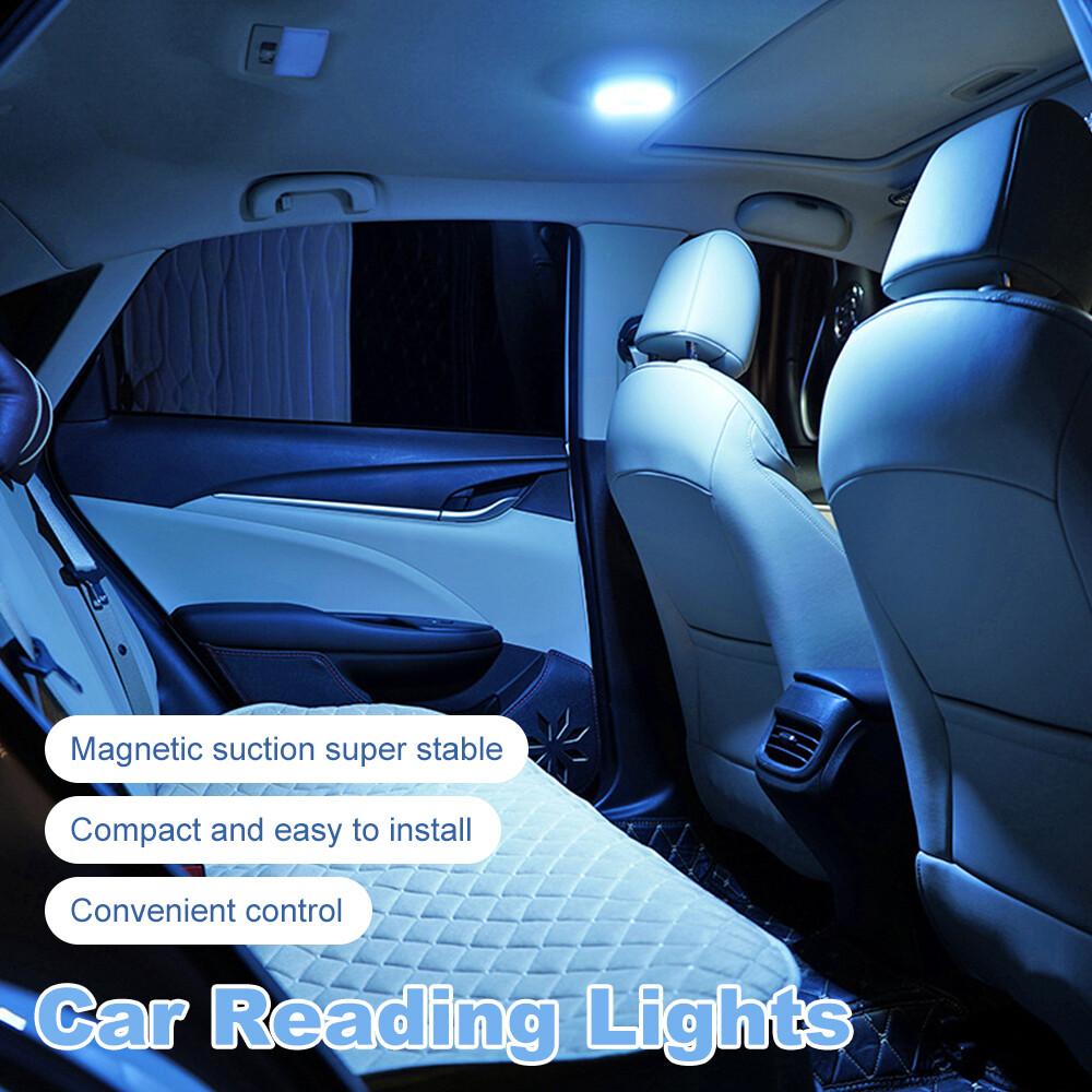 LED Car Vehicle Interior Indoor Roof Ceiling Dome Light Lamp Universal Magnetic