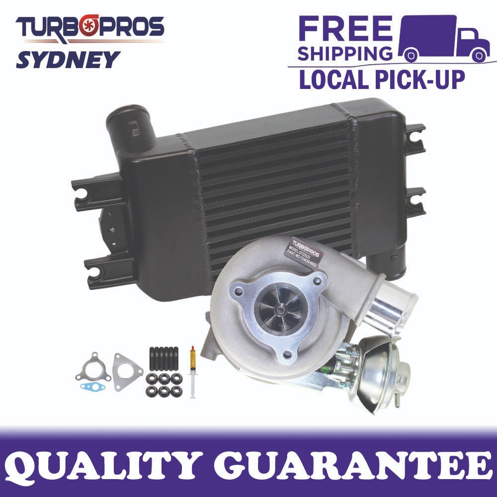 Upgrade Turbo+85mm Intercooler For Nissan Patrol GU ZD30 3.0L Common Rail 07-16