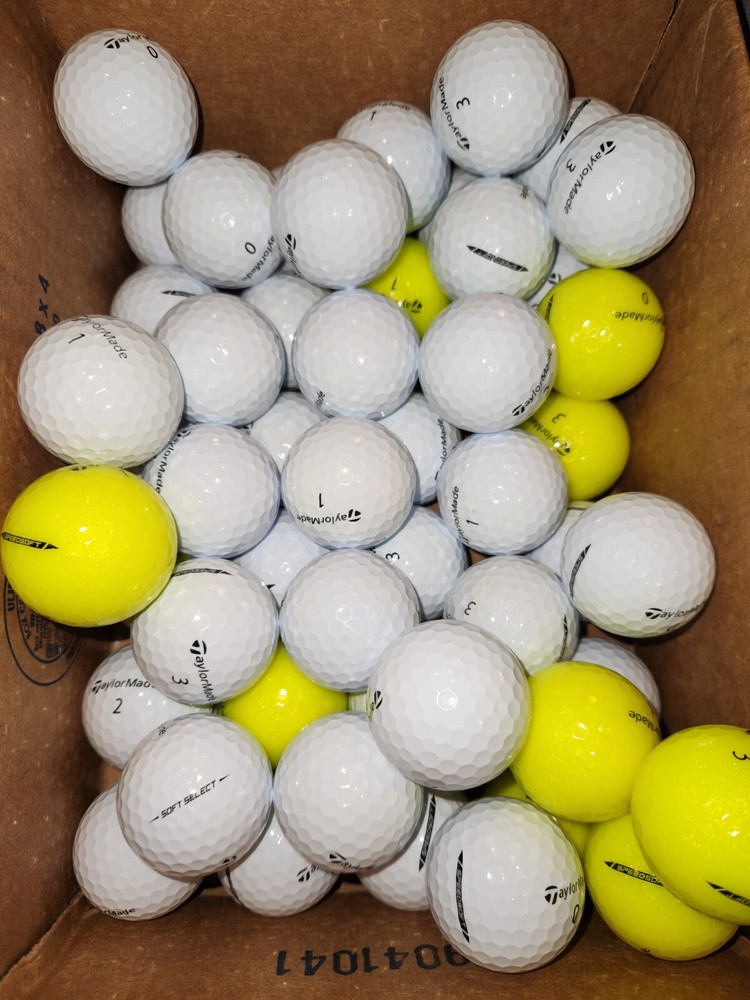 50 TAYLORMADE SPEEDSOFT GOLF BALLS, AAAAA PREMIUM MINT !
