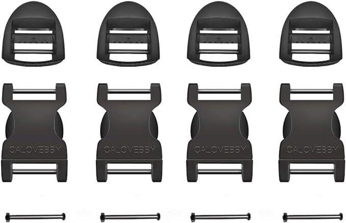 Field Repair Buckles for Straps 1Inch, Quick Side Release Adjustable Buckle f...