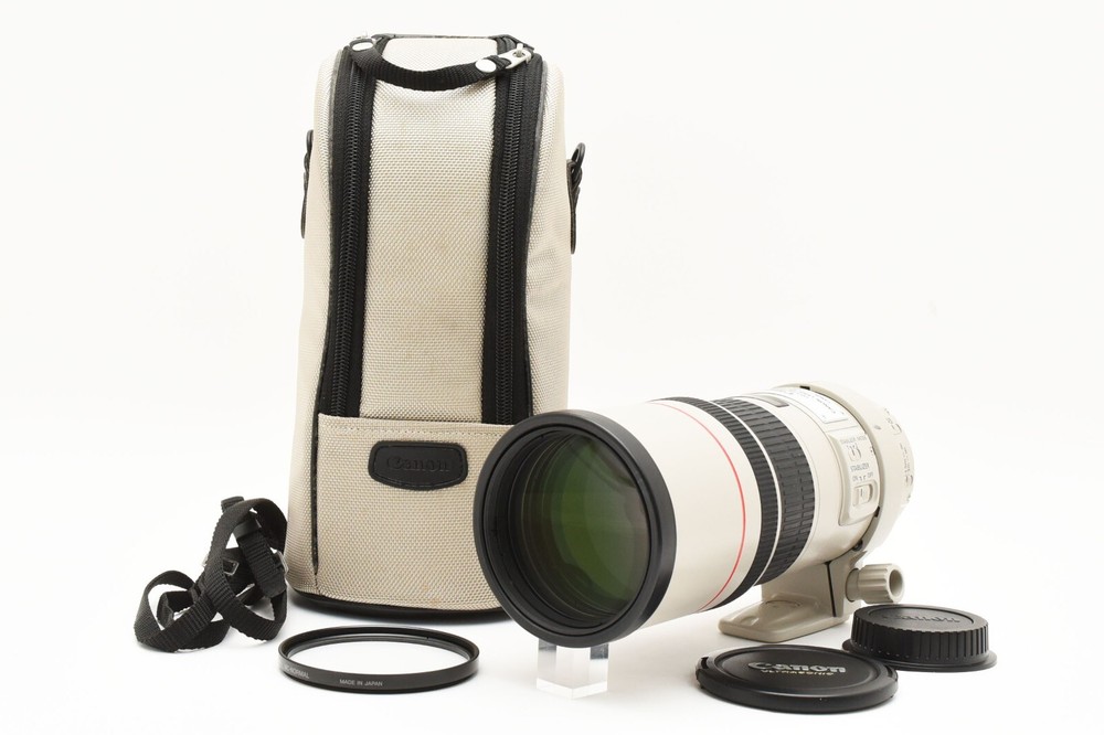 Canon EF 300mm f/4 L IS USM Telephoto Lens in Excellent Condition From Japan #2606