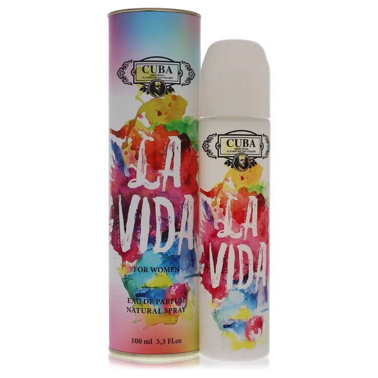 Cuba La Vida by Fragluxe Eau De Parfum Spray 3.3 oz For Women Brand New