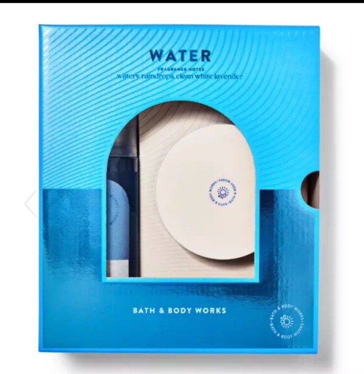 Bath & Body Works WATER Hydrating Gift Box Set