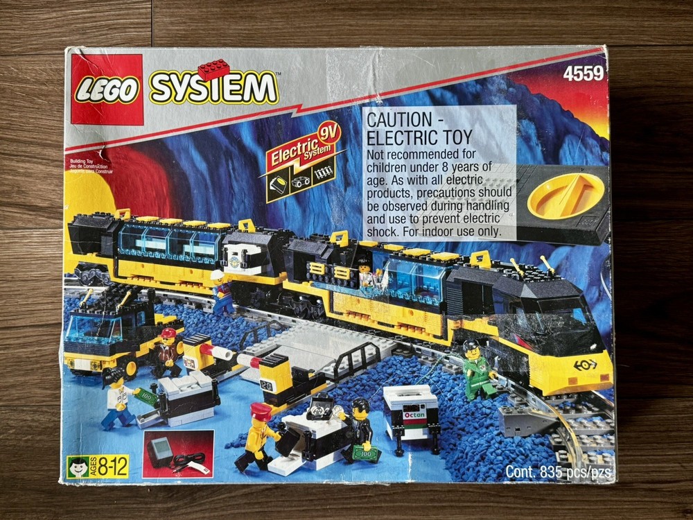 LEGO Set 4559 Cargo Railway - Vintage, Complete, Fully-Operational 1996 Set