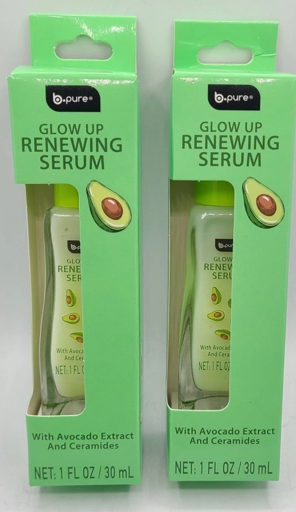 B Pure Glow Up Renewing Serum with Avocado Extract & Ceramides 2