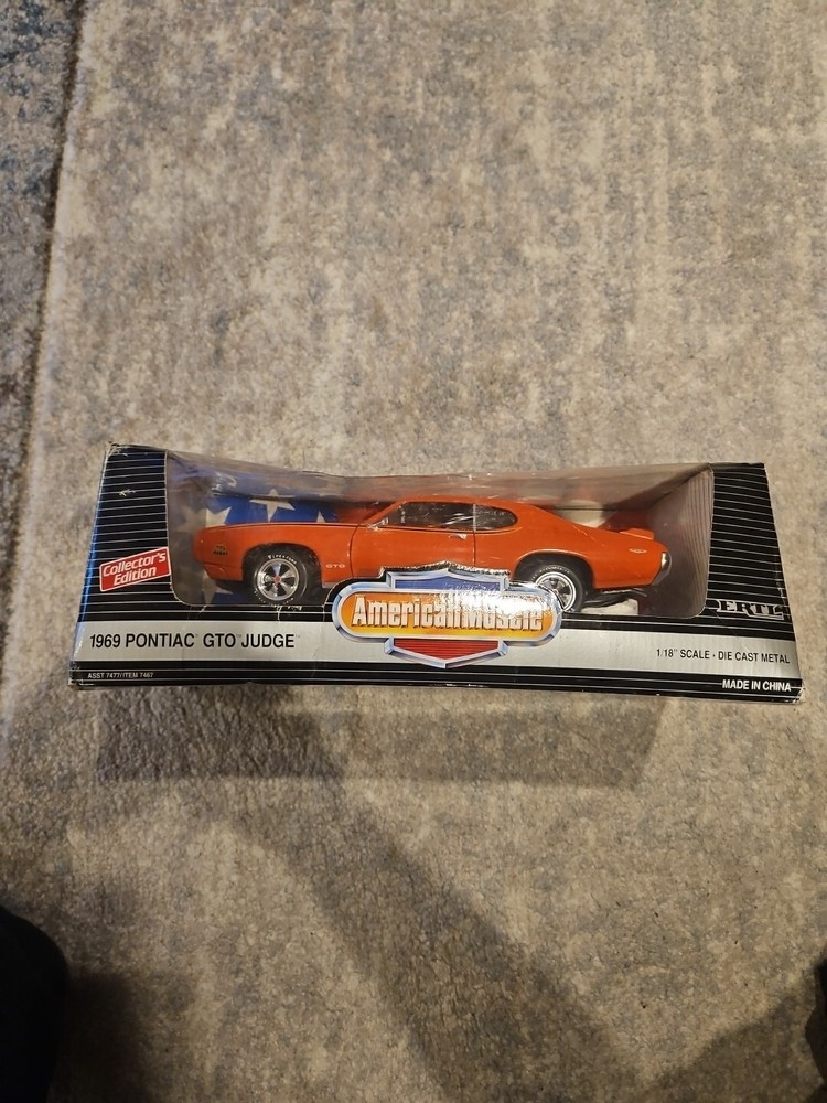 1969 Pontiac GTO The Judge Collectors Edition American Muscle Car in Box
