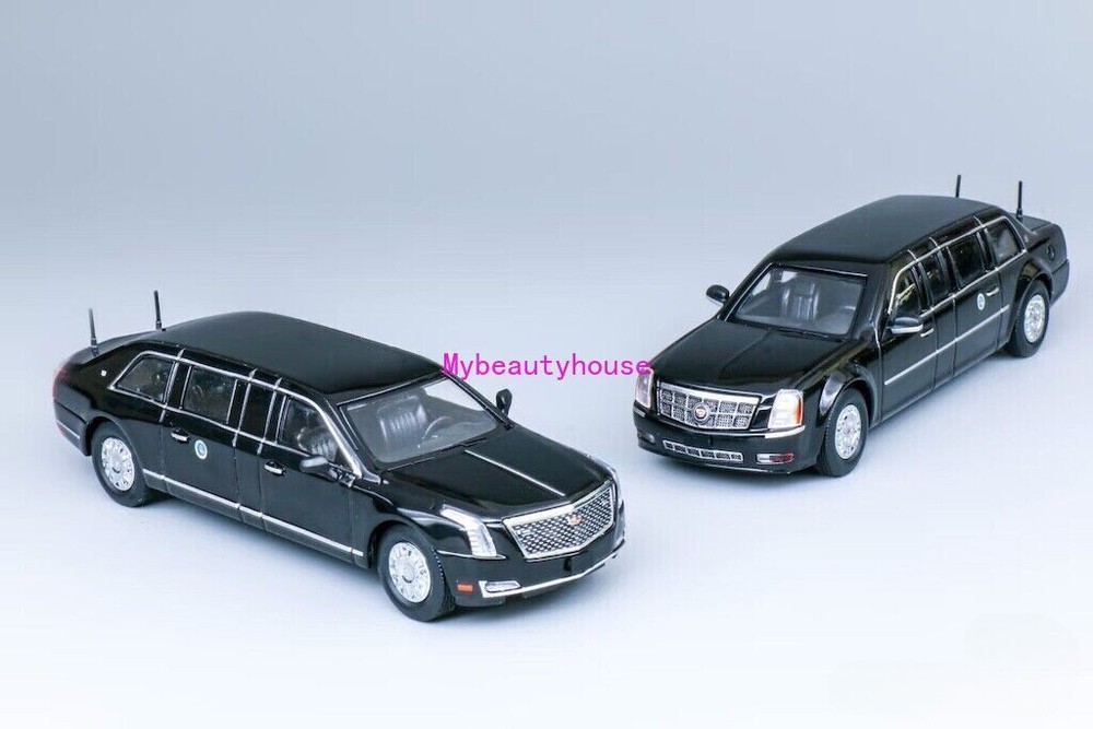 1:64 596 US President Limo One Beast Luxury Model Diecast Metal Car