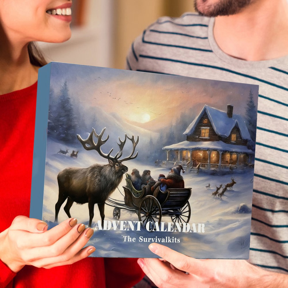 Survival Tool Christmas Advent Calendar Christmas Countdown Calendar everywhere