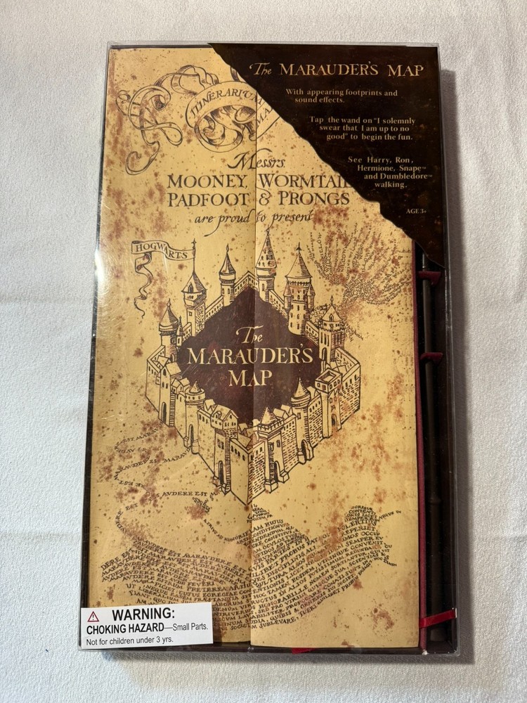 Harry Potter Marauder's Map Interactive Footprints by Universal Studios