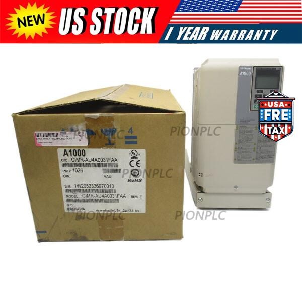 Yaskawa CIMR-AU4A0031FAA 20HP AC Drive A1000 480V New Spot Goods DHL/FedEx/UPS
