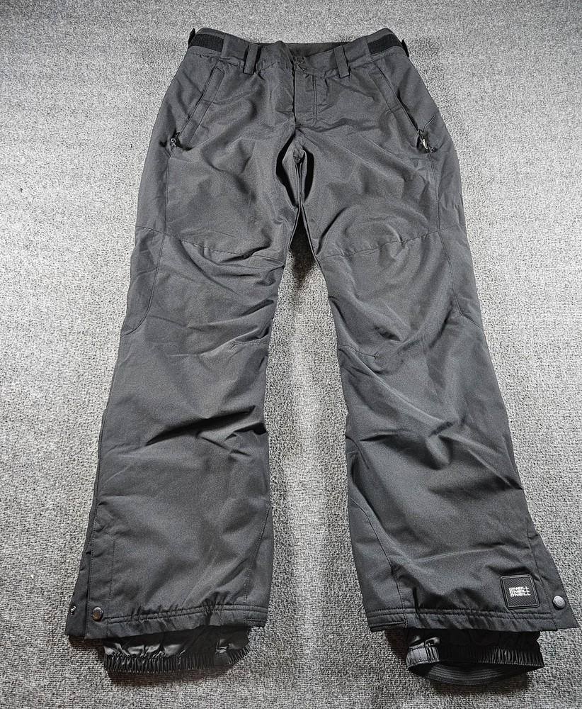 O'Neill Snow Pants Mens Large Black Insulated 10K Waterproof Ski Snowboard