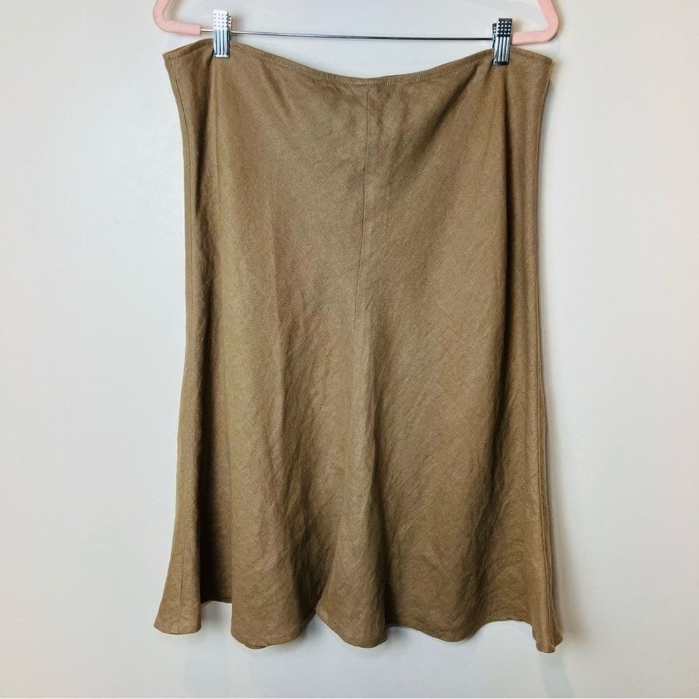 Eileen Fisher Linen Skirt M