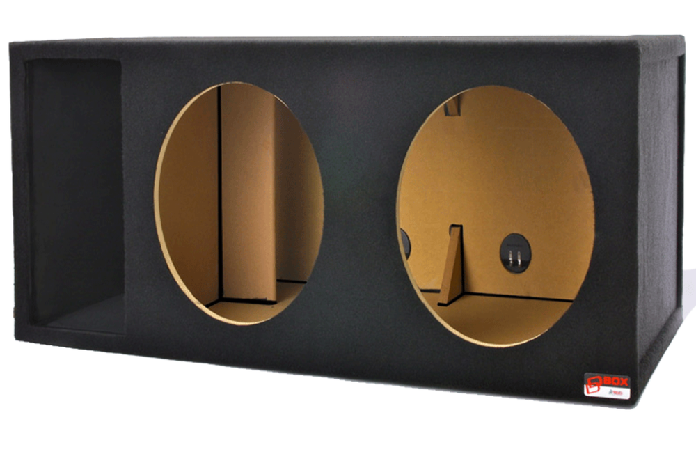 15 in Dual Vented Subwoofer Box for Digital Designs -Power Tuned 600-700-800 Ser