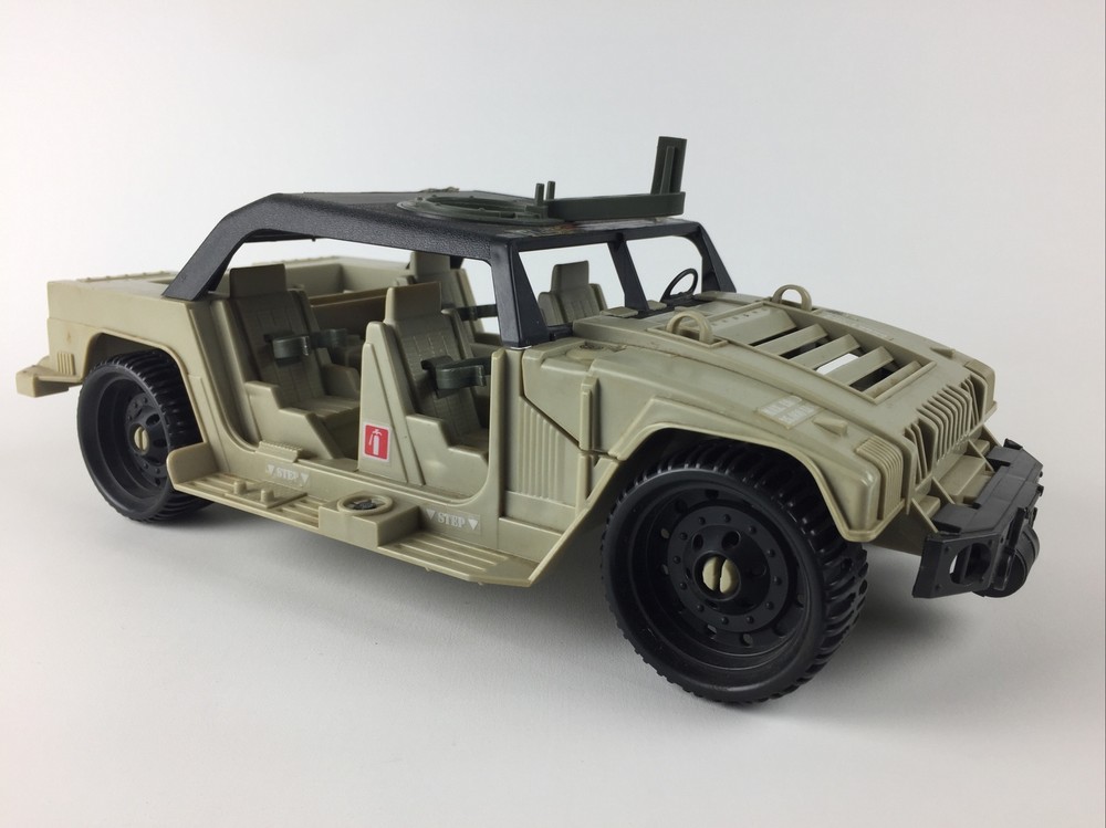 VINTAGE GI Joe HAMMER Hummer Vehicle, Hasbro 1989 Incomplete / Parts