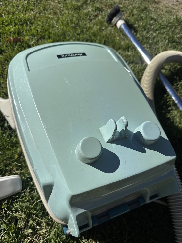 VINTAGE SEARS KENMORE  Canister Vacuum Teal