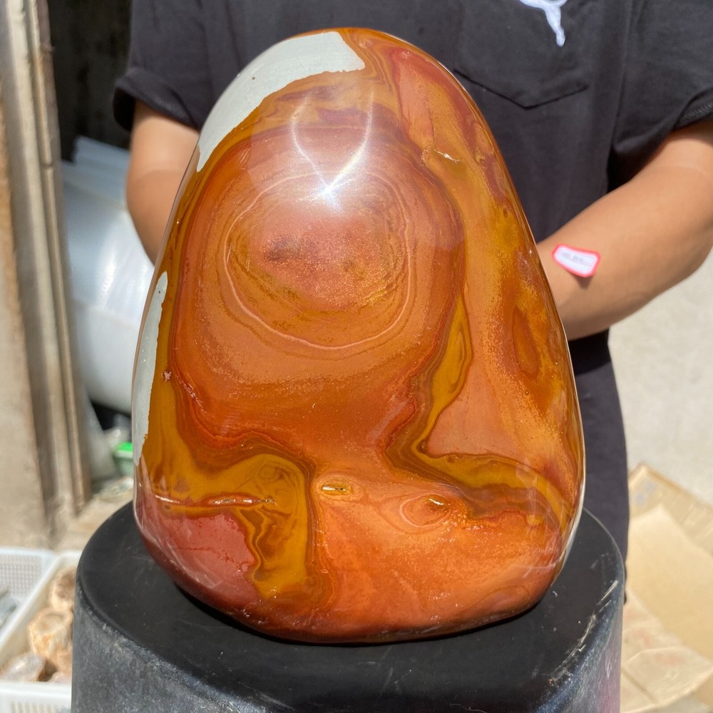 10.3lb Natural Polychrome Ocean Landscape Jasper Stone Mineral Display Specimen