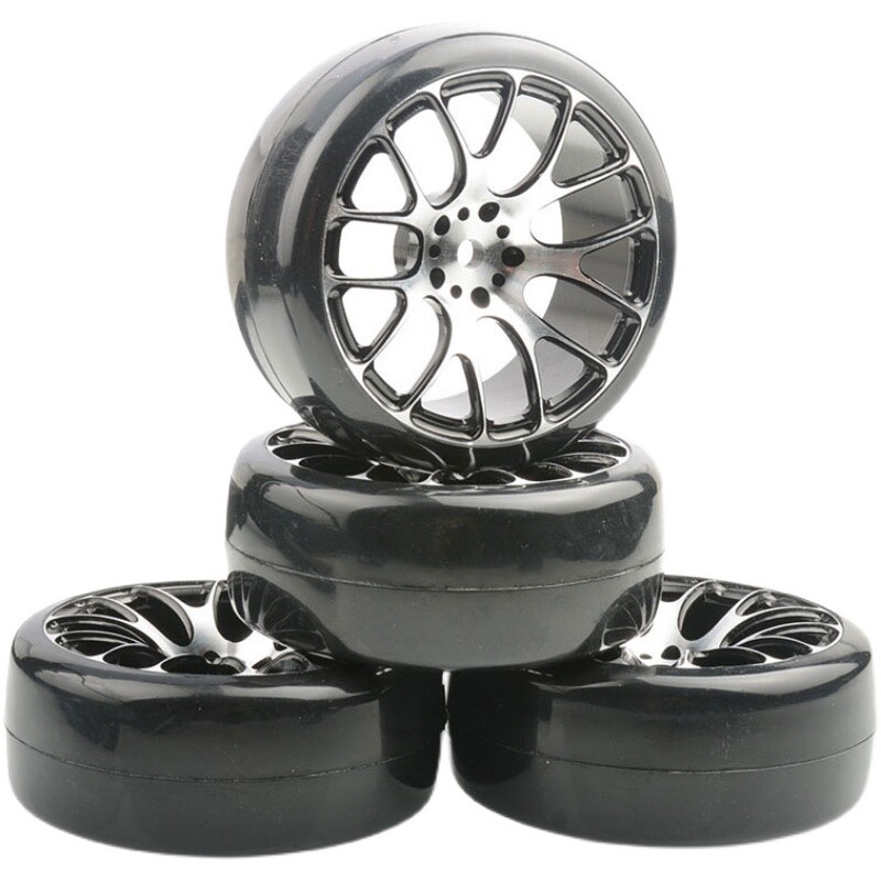 1/10 Rc Drift Car Wheels & Tires Set For Tamiya tt01 tt02 Hpi rs4 sprint2 HSP D3