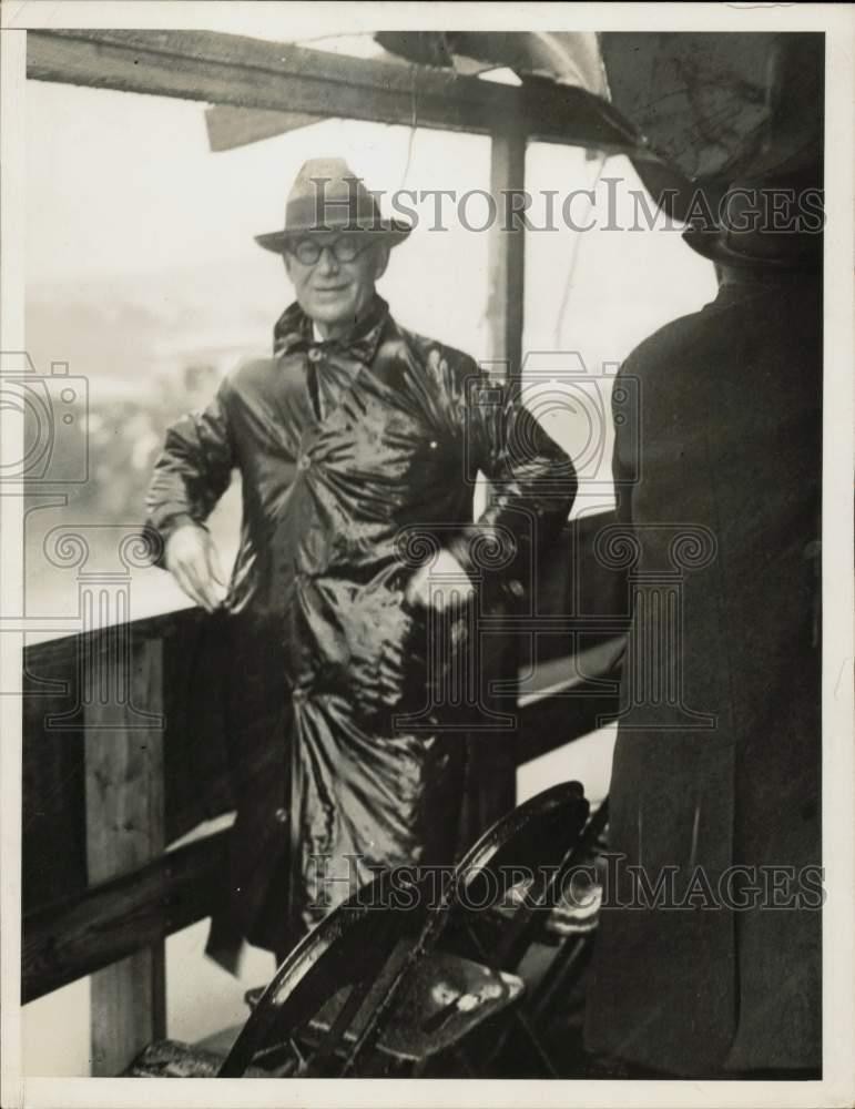 1932 Press Photo Senator Fess at Wright Memorial dedication ceremonies, N.C.
