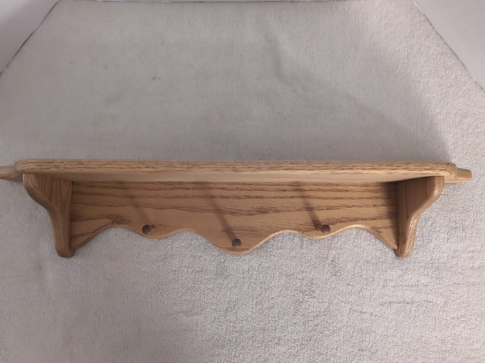 Vintage Wood Peg Rack Vintage Wood 24