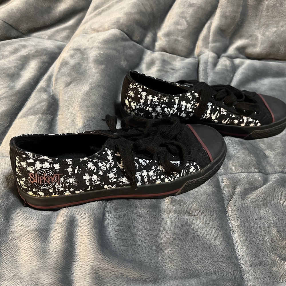 Slipknot Super Rare Draven Masks Skate Shoes Low Top Men’s Size 6