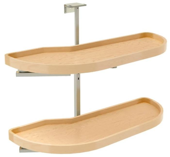 Rev-A-Shelf 4WLS87-12-R Wood Classic 2 Tier 14-1/2