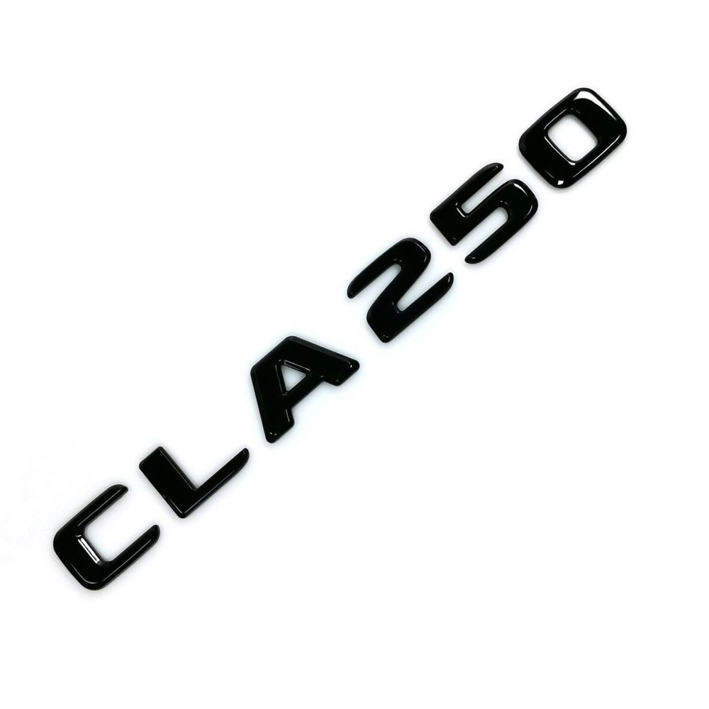 Gloss Black CLA 250 Trunk Badge for 2017-2021 Mercedes-Benz Models