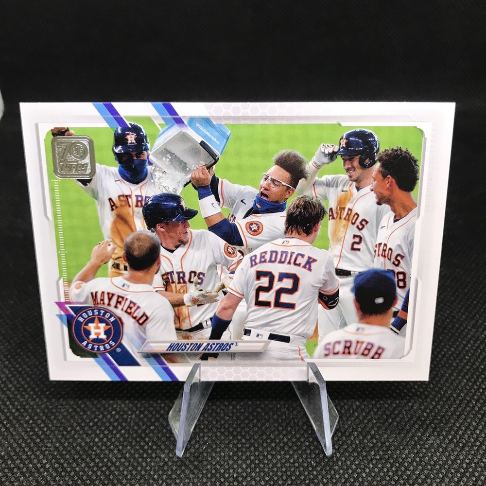Houston Astros 2021 Topps Series 2 Team Card #545 Houston Astros